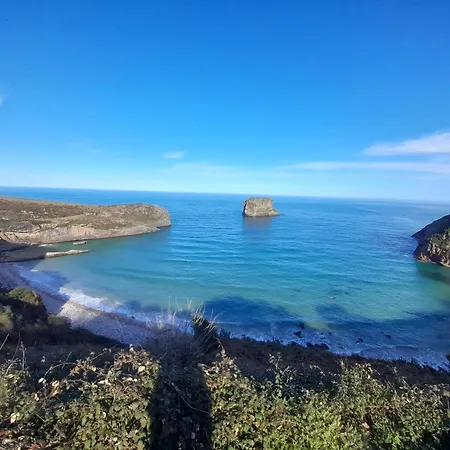 펜션 Gestiona2R - Casa En Llanes 3 Dormitorios 6 Huespedes Cerca De Playas